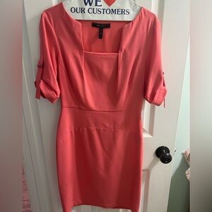 BCBGMaxAzria Coral Midi Dress